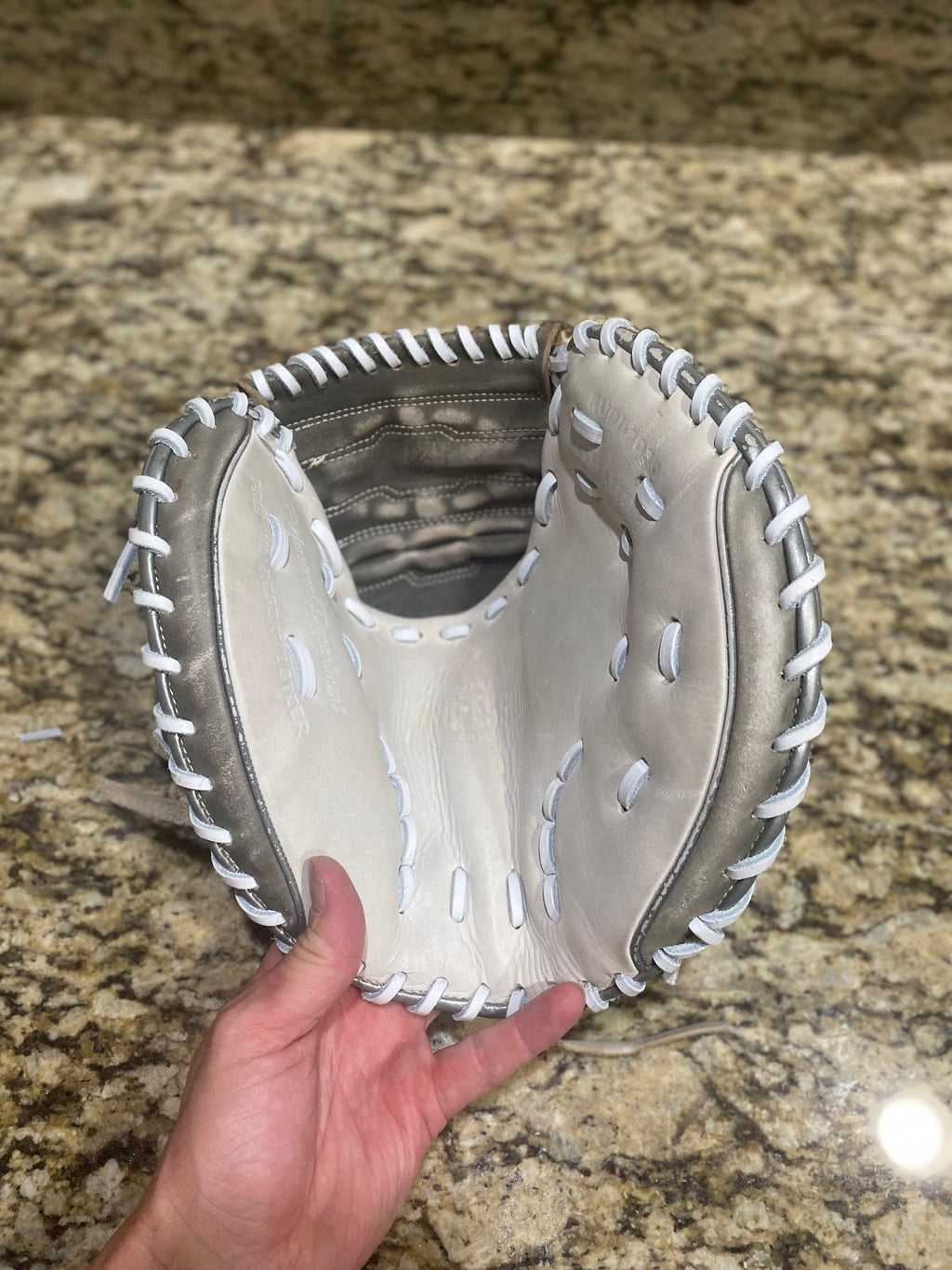 1st Base/Catcher's Mitt Re-lacing