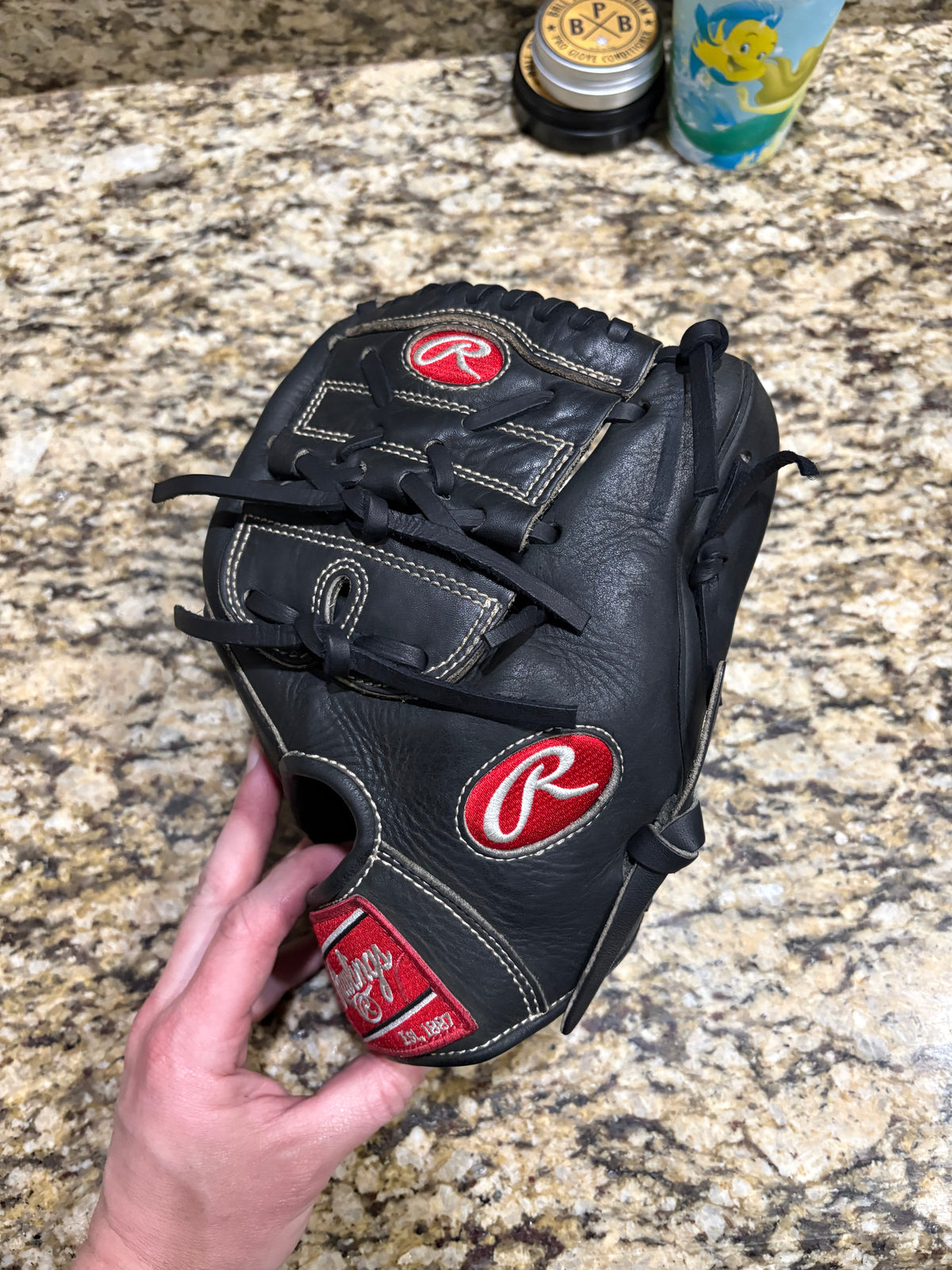 Infield/Outfield Glove Re-lacing