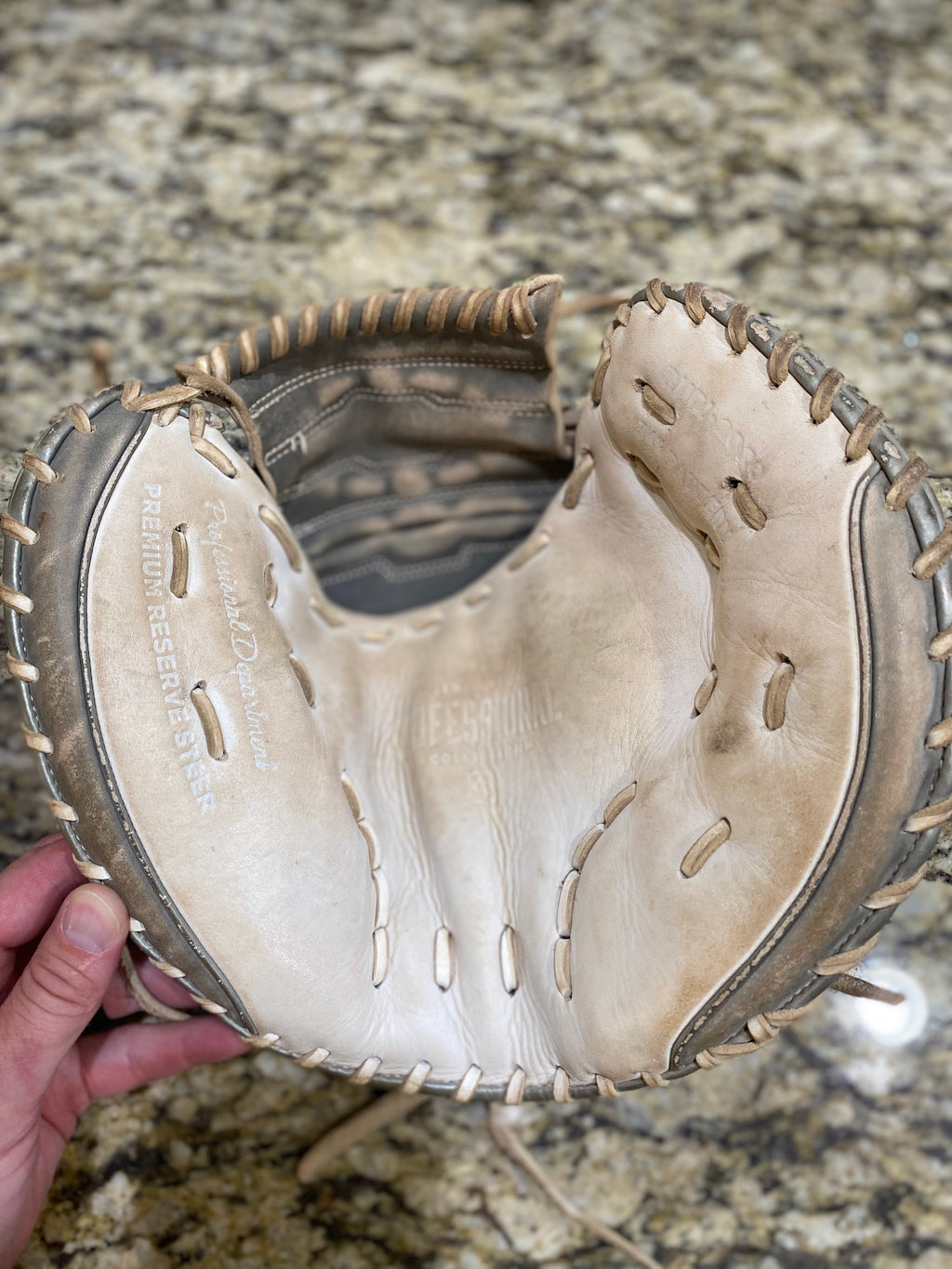 1st Base/Catcher's Mitt Re-lacing