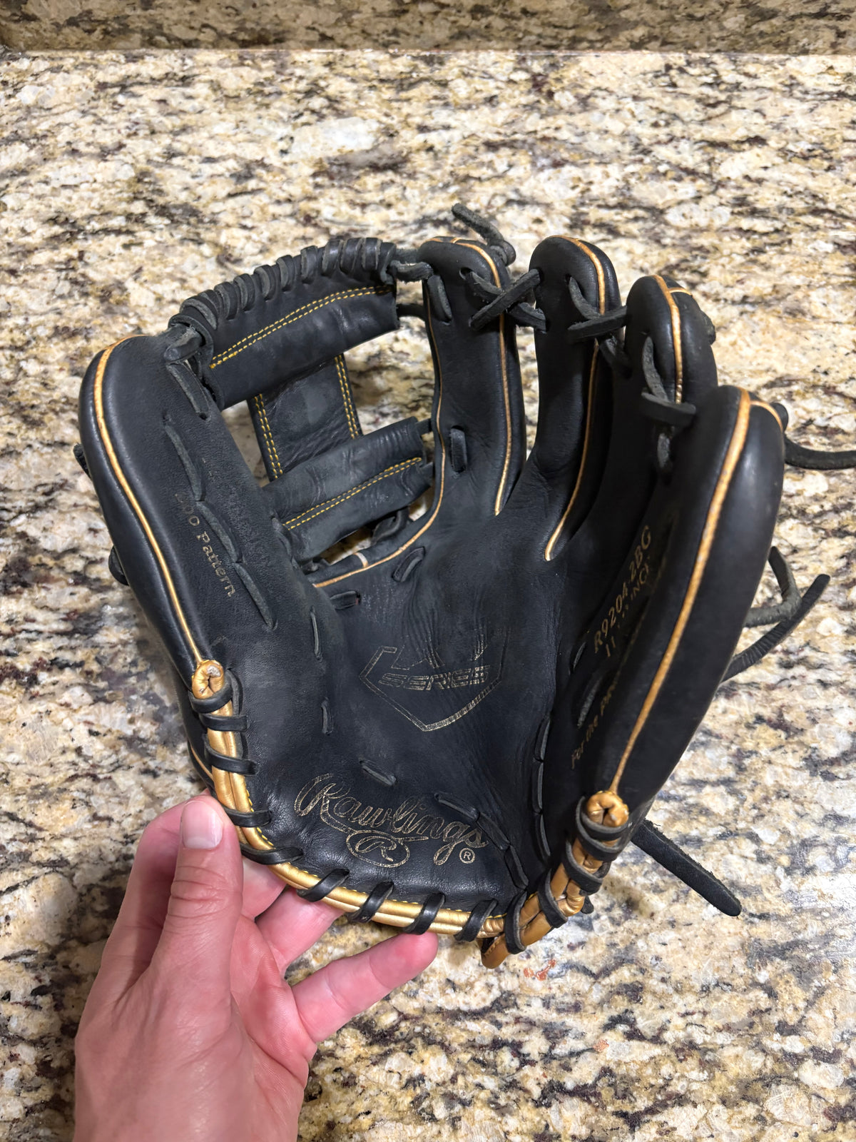 Infield/Outfield Glove Re-lacing