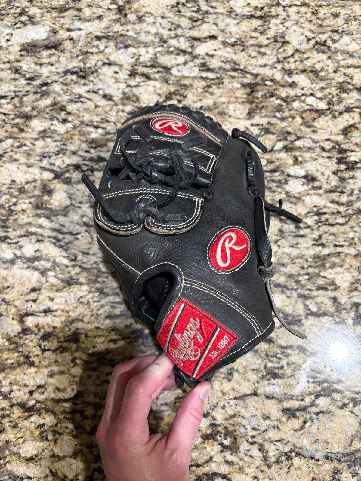 Infield/Outfield Glove Re-lacing