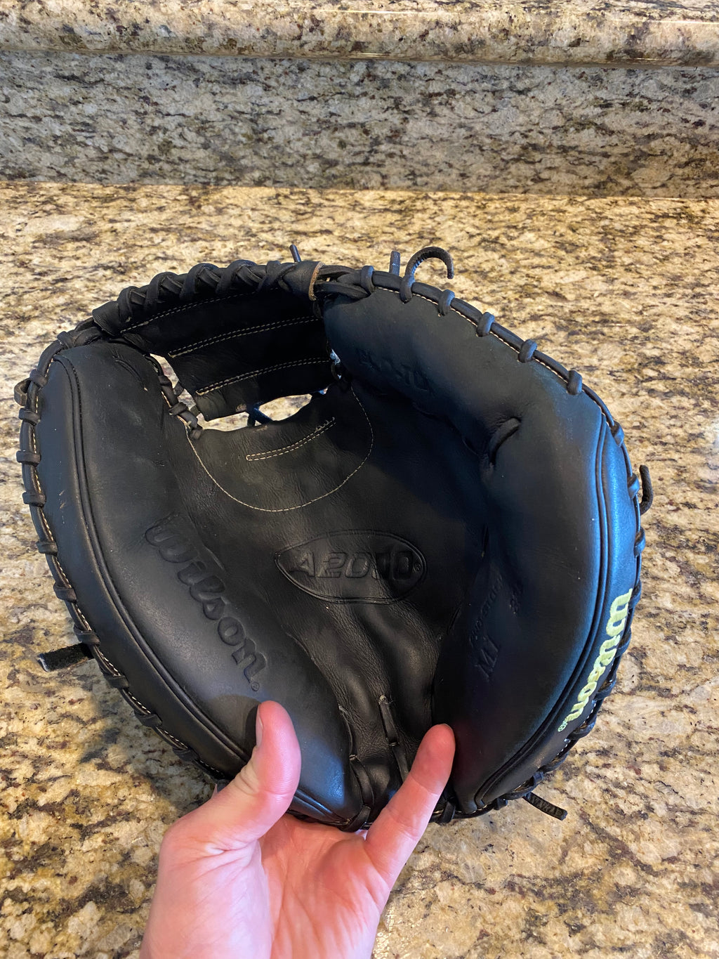 1st Base/Catcher's Mitt Re-lacing