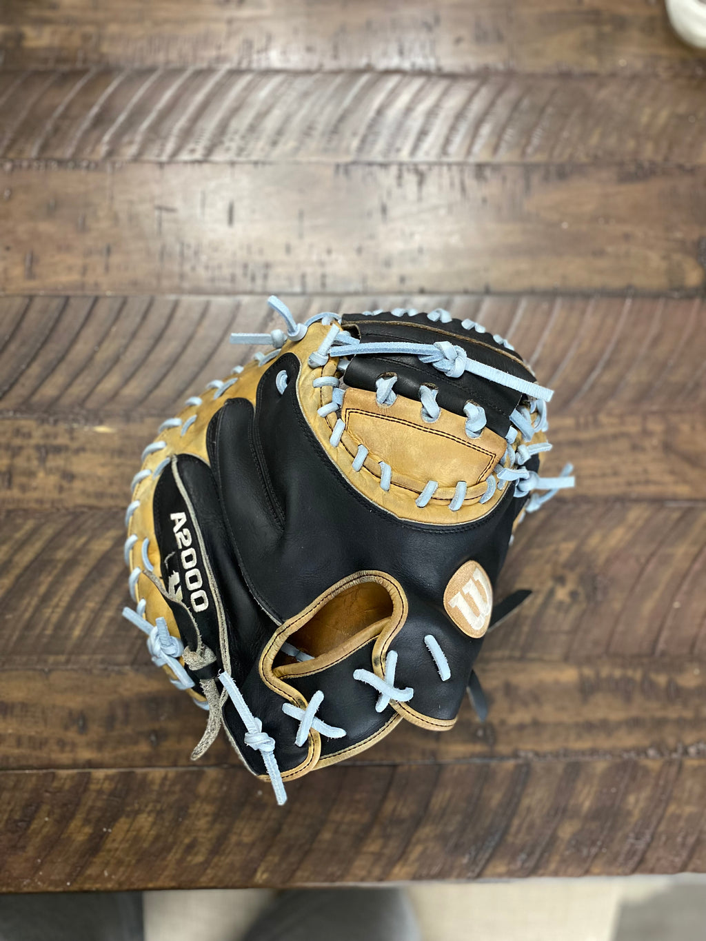 1st Base/Catcher's Mitt Re-lacing